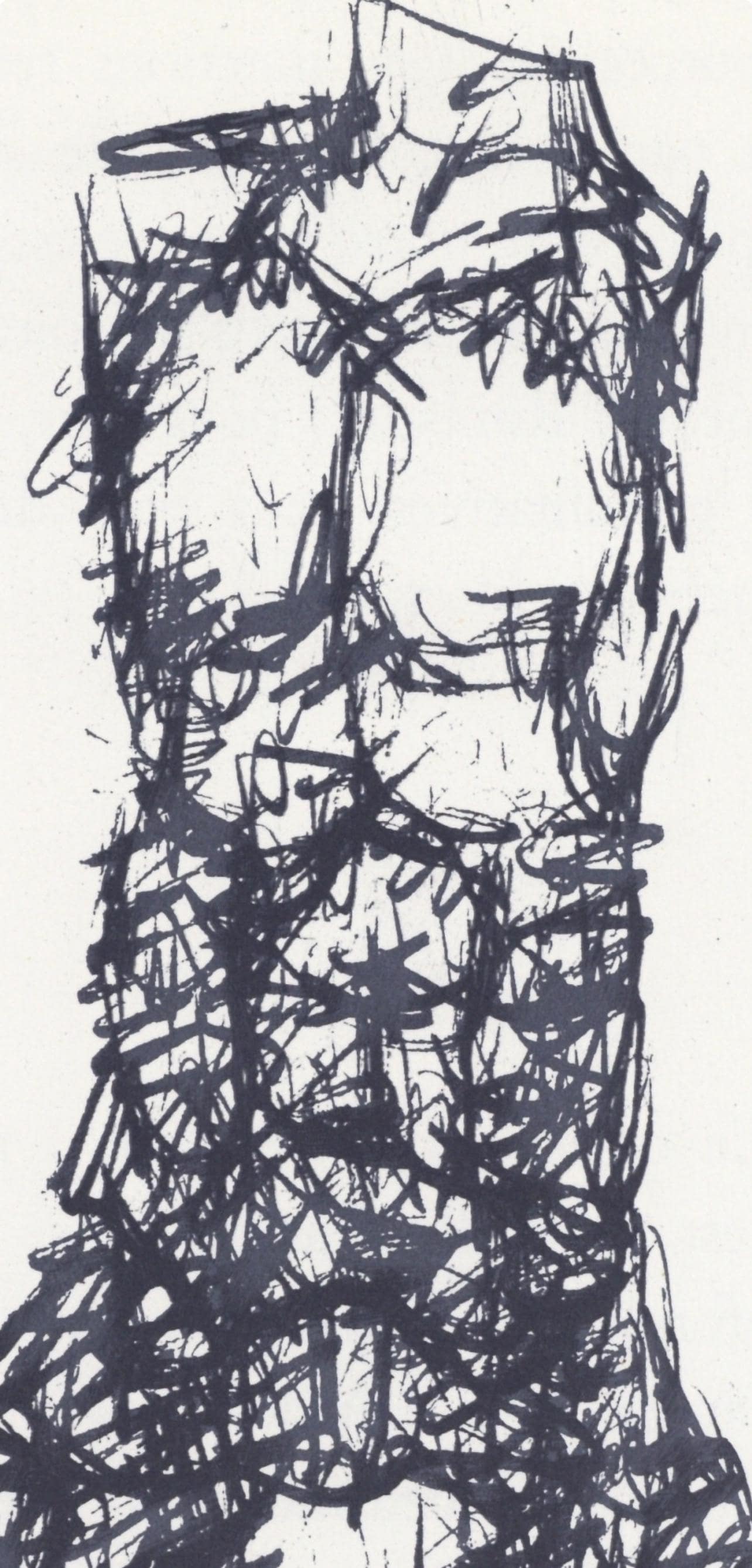 Raoul Ubac, Composition, Derrire Le Miroir, Lithograph