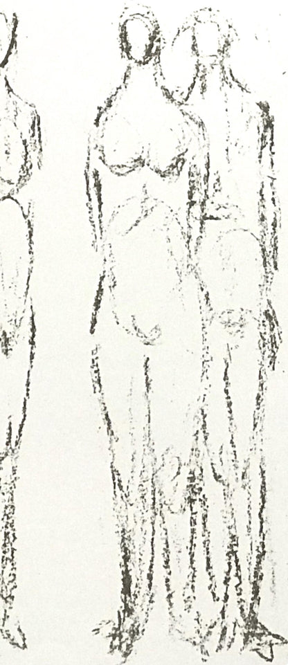 Raoul Ubac, Composition, Derrire Le Miroir, Lithograph