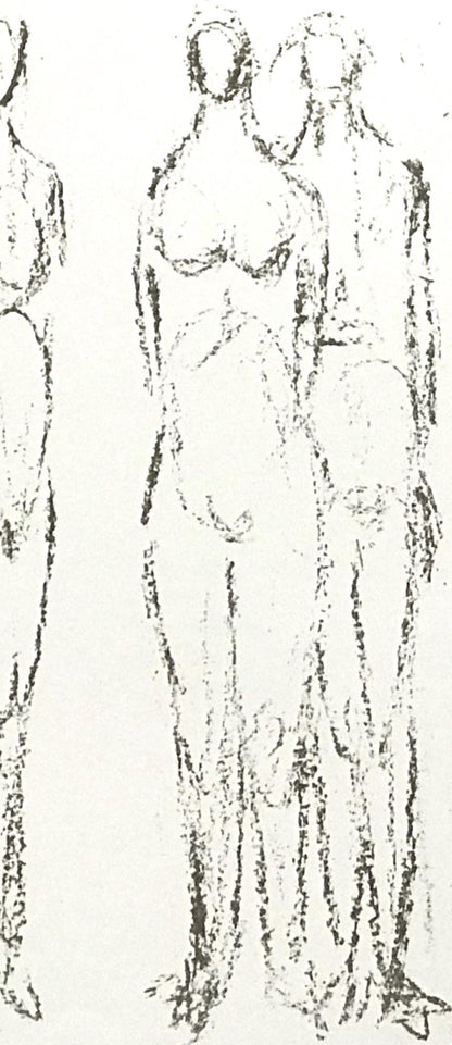 Raoul Ubac, Composition, Derrire Le Miroir, Lithograph