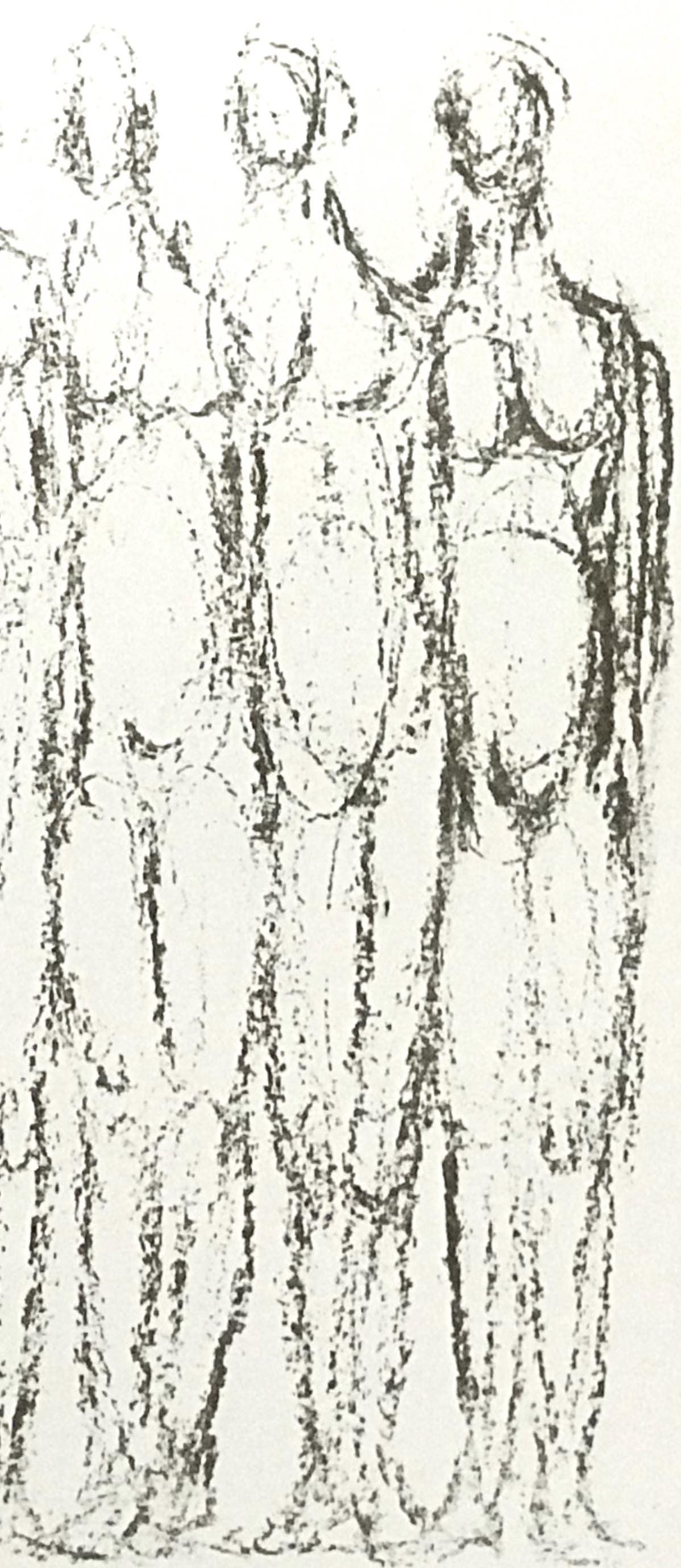 Raoul Ubac, Composition, Derrire Le Miroir, Lithograph