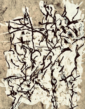 Jean-Paul Riopelle, Composition, Derrire Le Miroir, Lithograph
