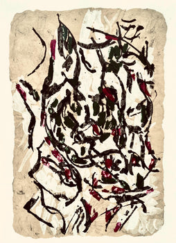 Jean-Paul Riopelle, Composition, Derrire Le Miroir, Lithograph