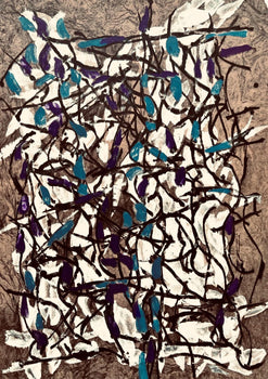 Jean-Paul Riopelle, Composition, Derrire Le Miroir, Lithograph