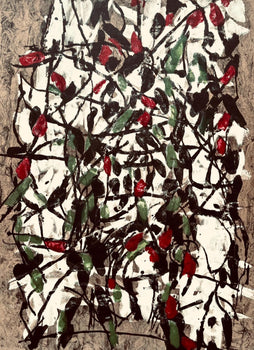 Jean-Paul Riopelle, Composition, Derrire Le Miroir, Lithograph