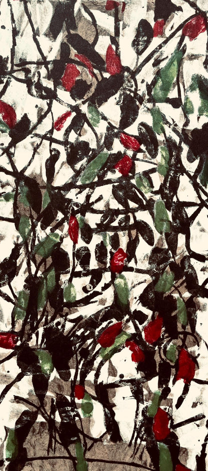 Jean-Paul Riopelle, Composition, Derrire Le Miroir, Lithograph