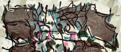 Jean-Paul Riopelle, Composition, Derrire Le Miroir, Lithograph