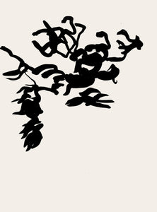 Eduardo Chillida, Composition, Derrire le miroir, Lithograph