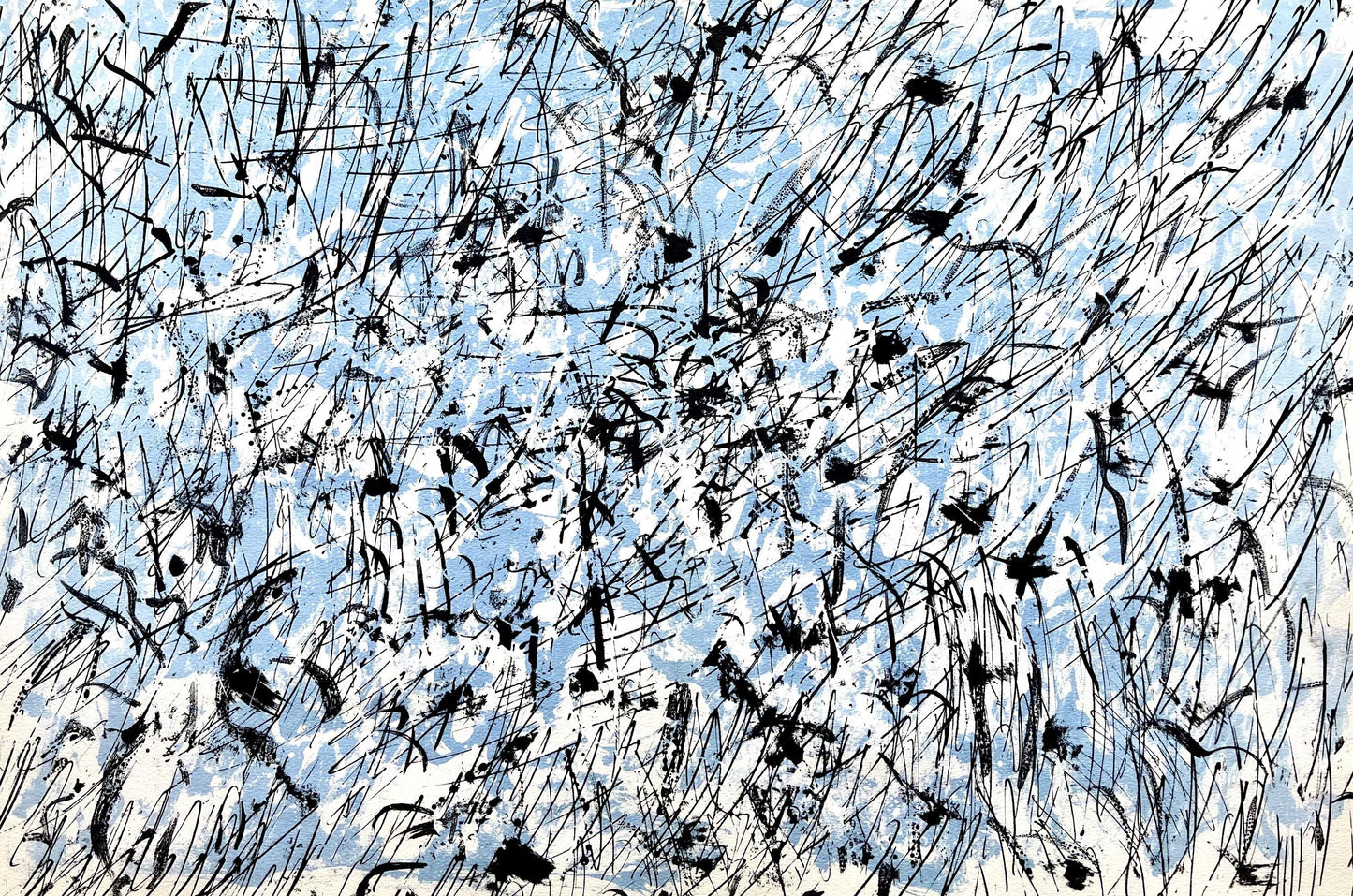 Franois Fiedler, Composition, Derrire Le Miroir, Lithograph