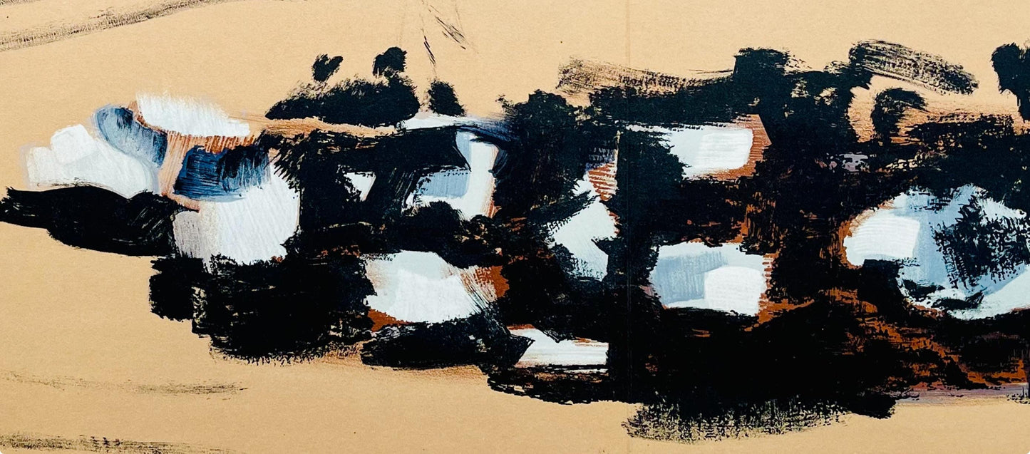 Pierre Tal-Coat, Composition, Derrire Le Miroir, Lithograph