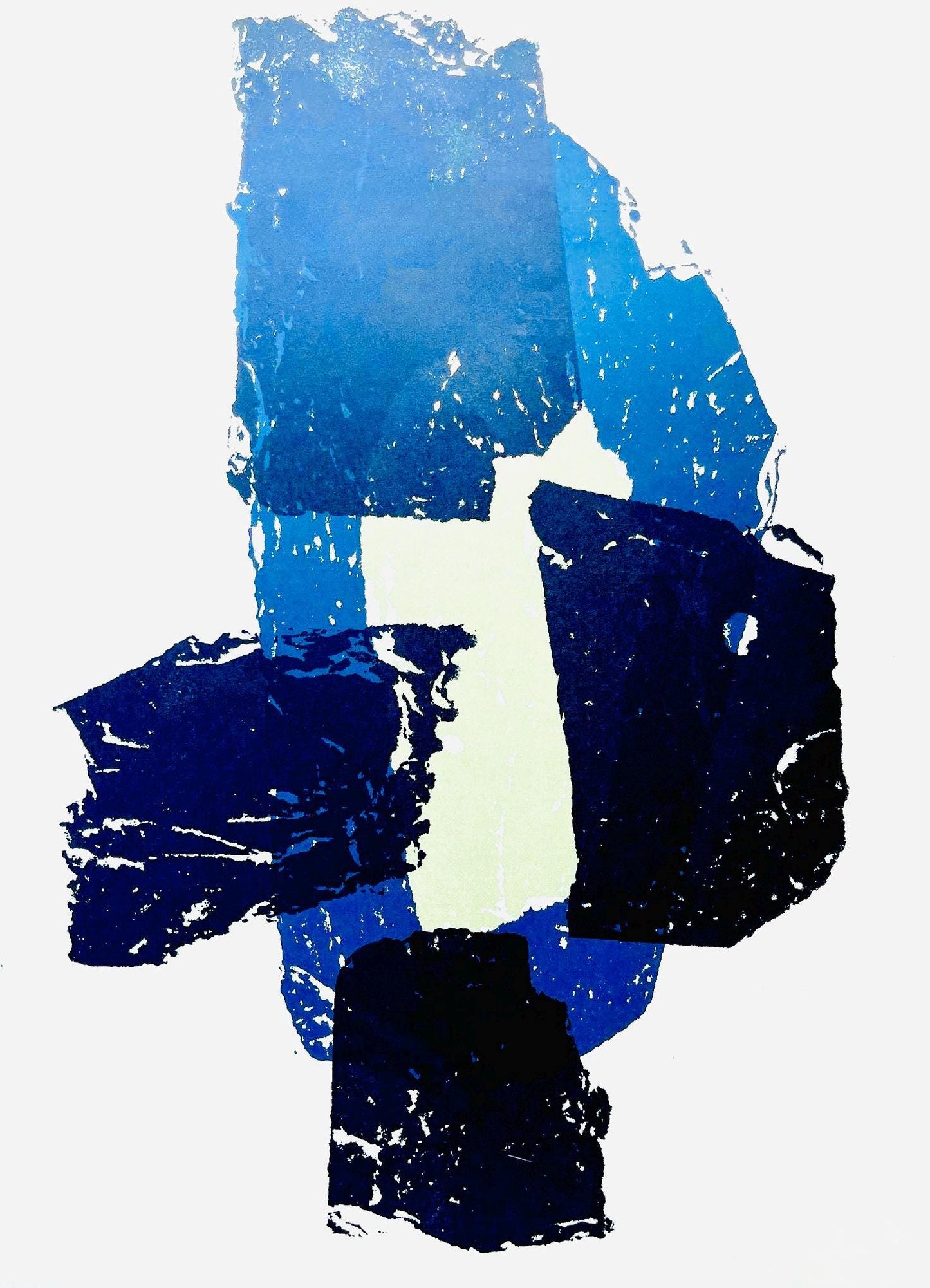 Raoul Ubac, Composition, Derrire Le Miroir, Lithograph