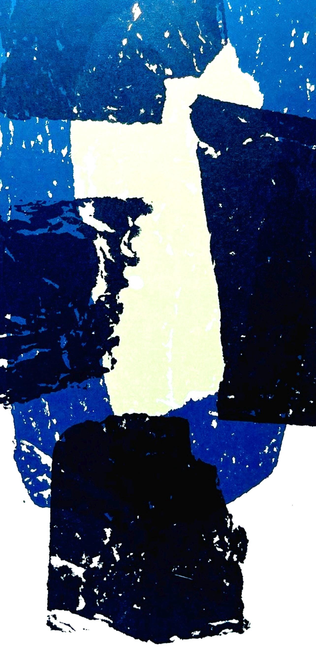 Raoul Ubac, Composition, Derrire Le Miroir, Lithograph