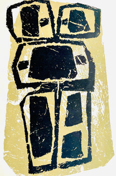 Raoul Ubac, Composition, Derrire Le Miroir, Lithograph