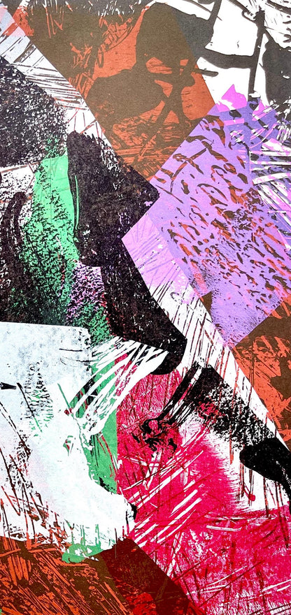 Jean-Paul Riopelle, Composition, Derrire Le Miroir, Lithograph