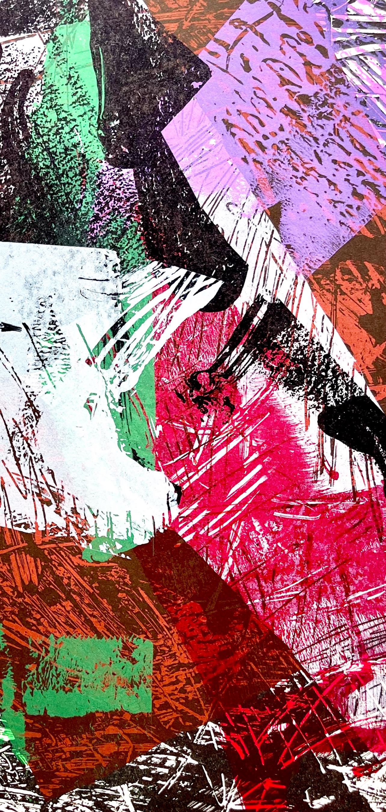 Jean-Paul Riopelle, Composition, Derrire Le Miroir, Lithograph