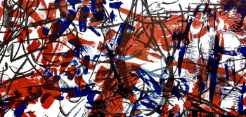 Jean-Paul Riopelle, Composition, Derrire Le Miroir, Lithograph