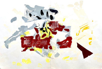 Jean-Paul Riopelle, Composition, Derrire Le Miroir, Lithograph