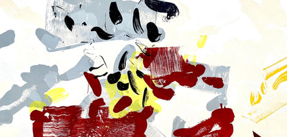 Jean-Paul Riopelle, Composition, Derrire Le Miroir, Lithograph