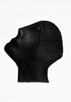 Raoul Ubac, Composition, Derrire Le Miroir, Lithograph