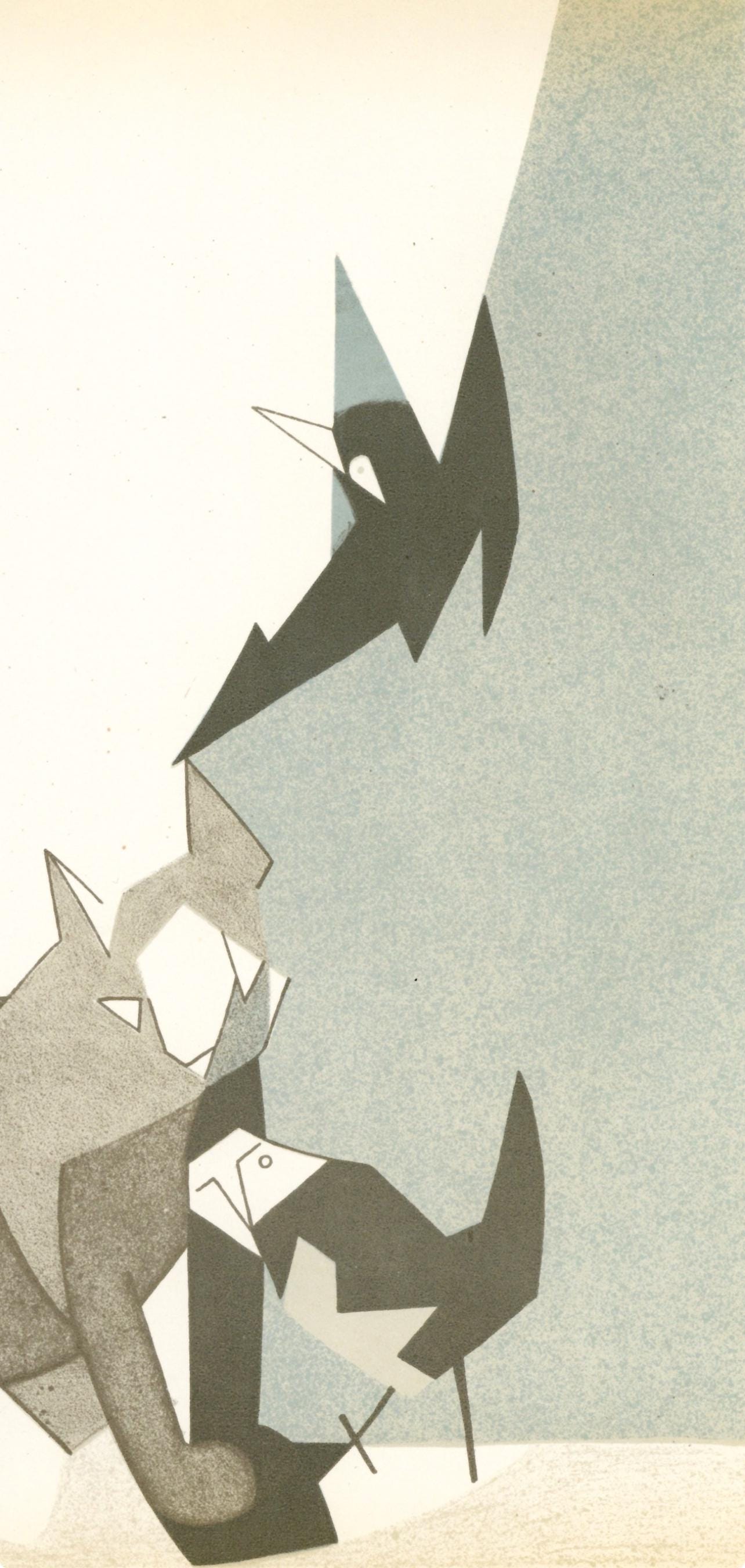 Andr Beaudin, Composition, Andr Beaudin, Verve: Revue Artistique, Lithograph