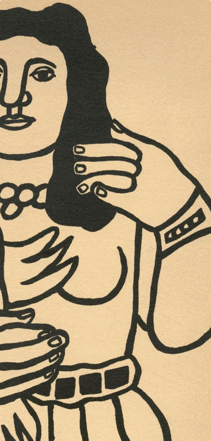 Fernand Lger, Composition, Mon Ami Lger, Lithograph