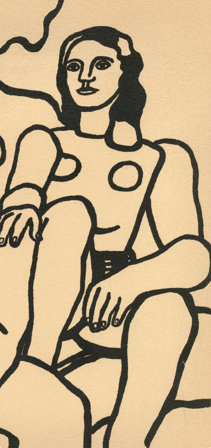 Fernand Lger, Composition, Mon Ami Lger, Lithograph