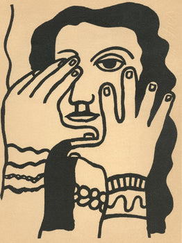 Fernand Lger, Composition, Mon Ami Lger, Lithograph