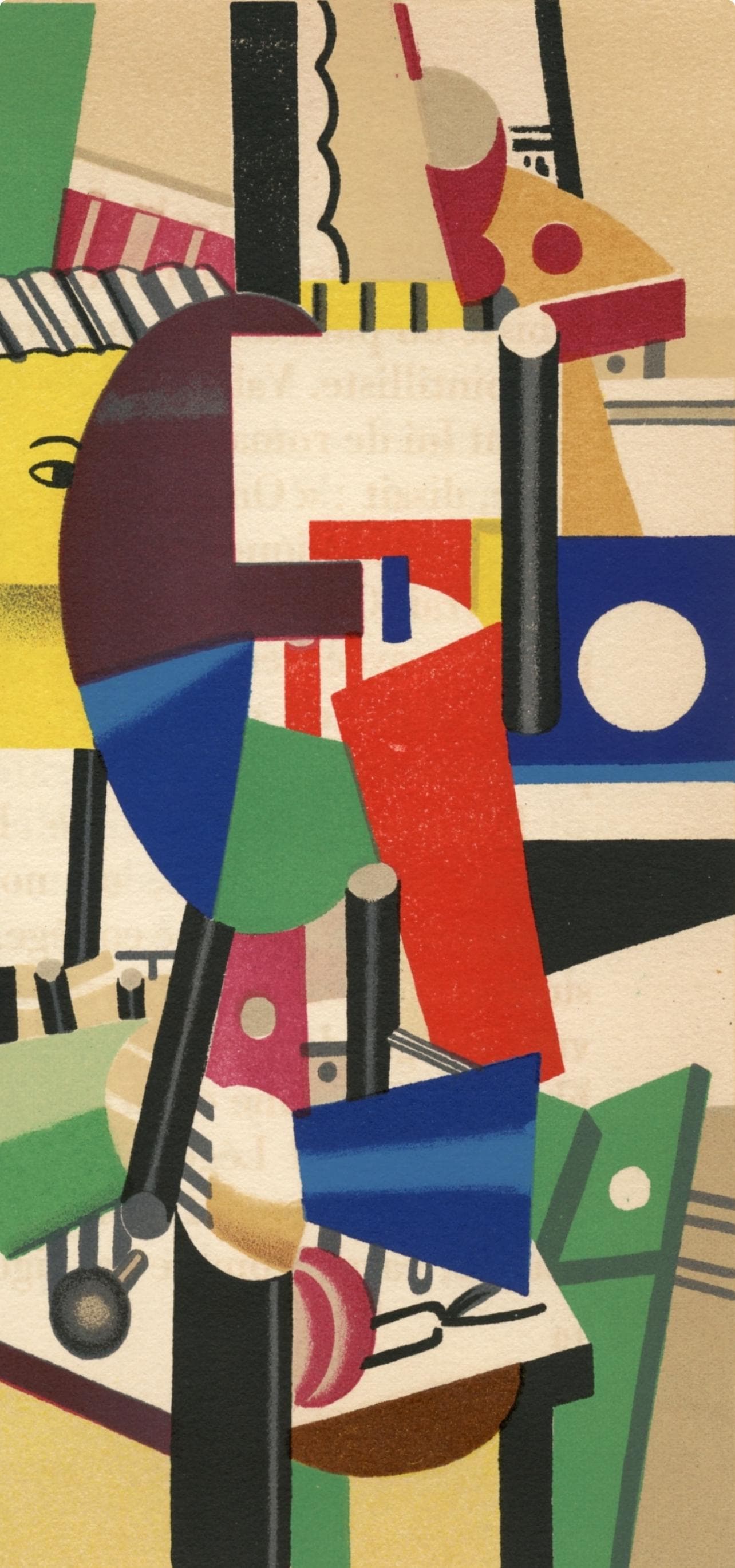 Fernand Lger, Composition, Mon Ami Lger, Lithograph