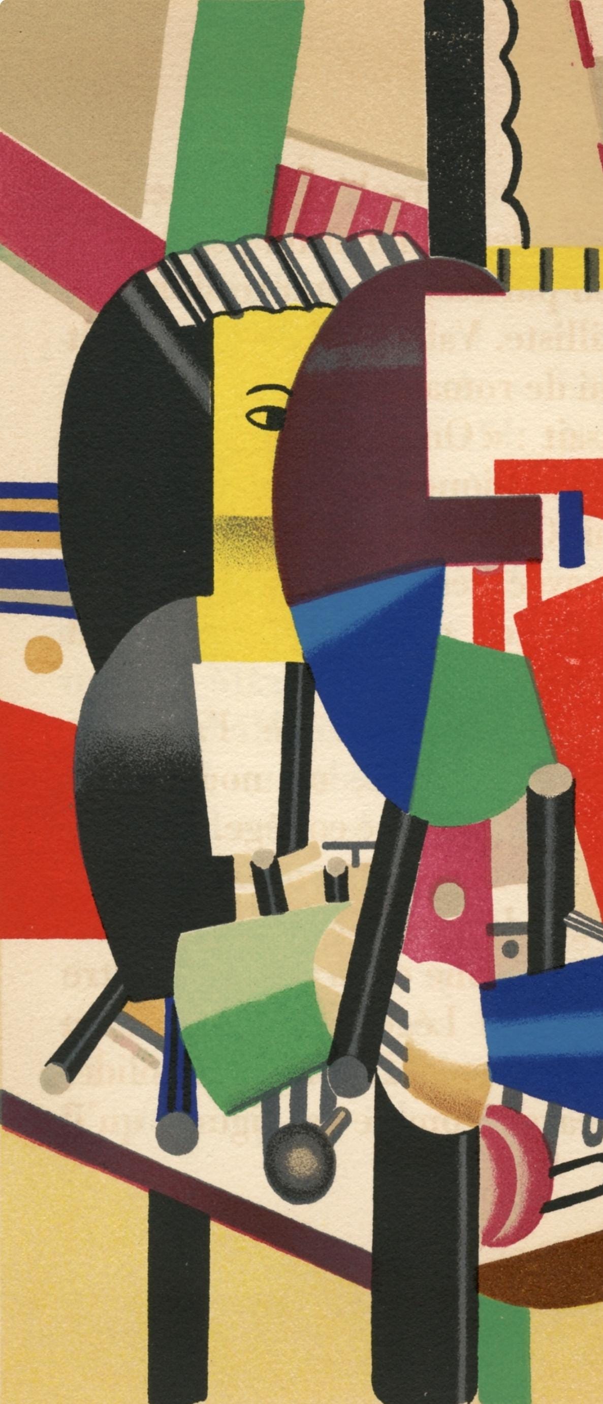 Fernand Lger, Composition, Mon Ami Lger, Lithograph