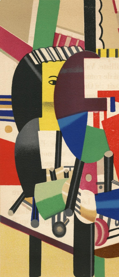 Fernand Lger, Composition, Mon Ami Lger, Lithograph