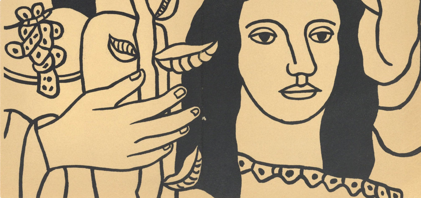 Fernand Lger, Composition, Mon Ami Lger, Lithograph