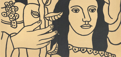 Fernand Lger, Composition, Mon Ami Lger, Lithograph