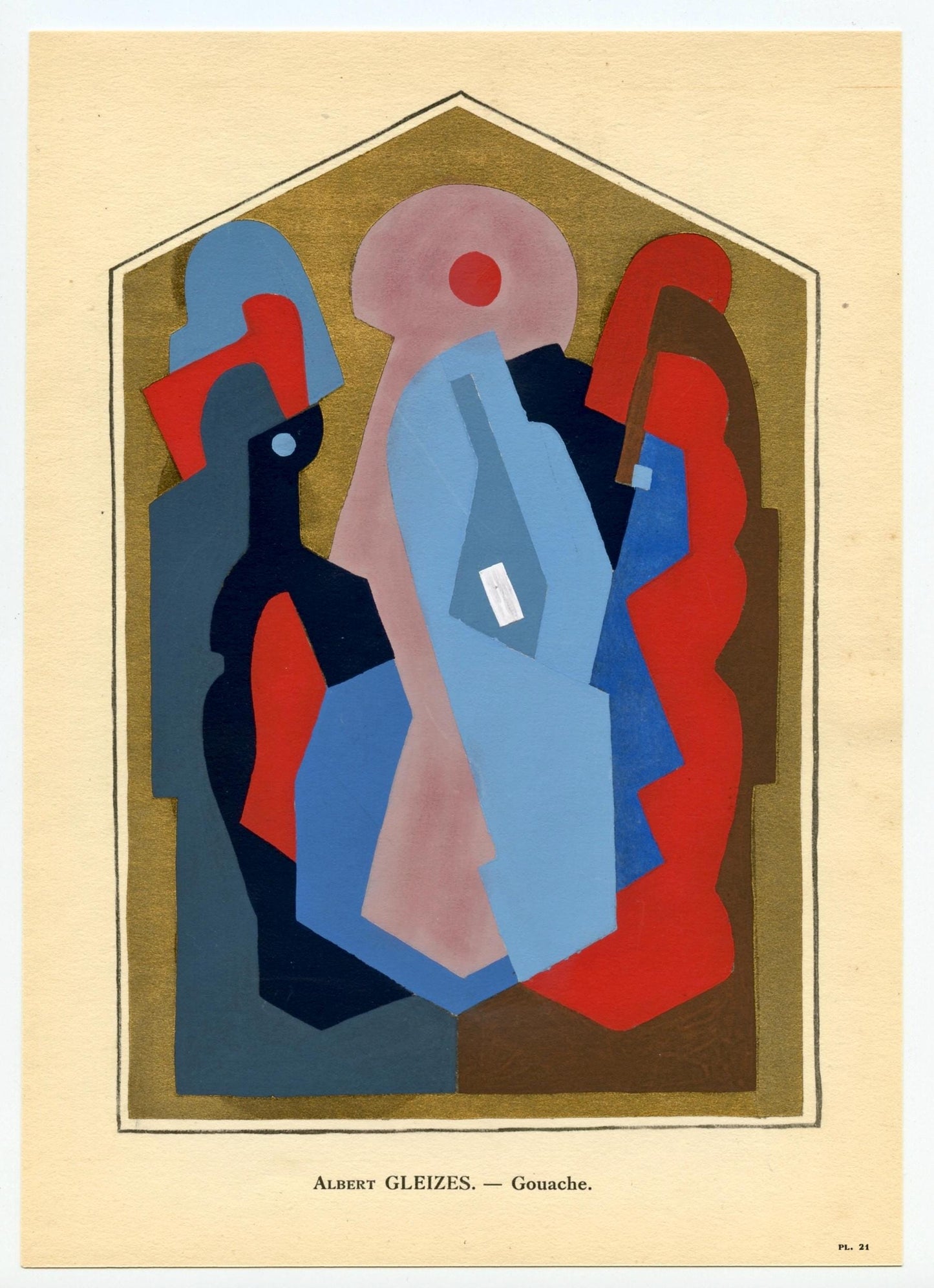 Albert Gleizes, Composition, L'Art Cubiste, Theories Et Realistions, Lithograph