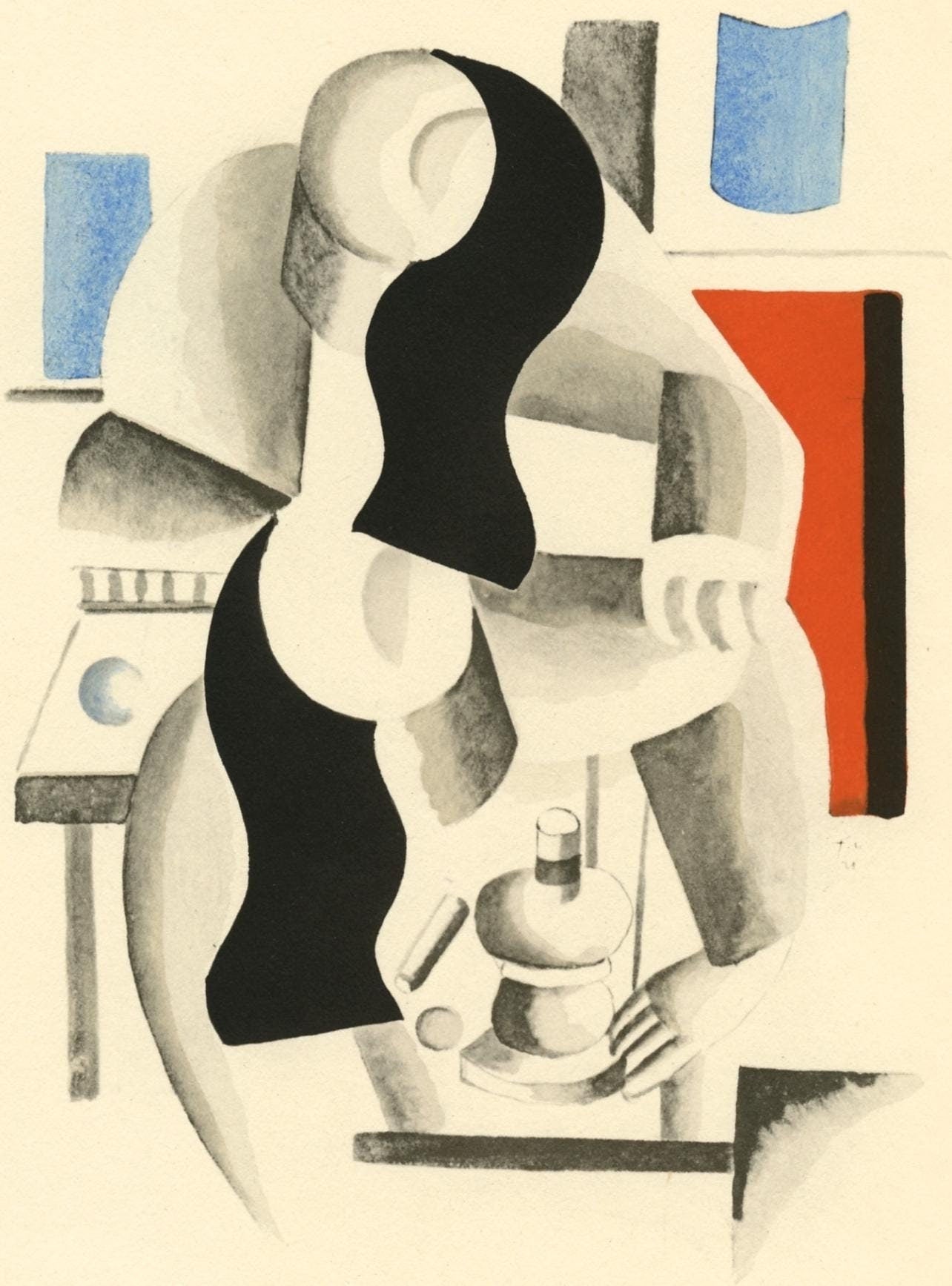 Fernand Lger, Composition, L'Art Cubiste, Theories Et Realistions, Lithograph