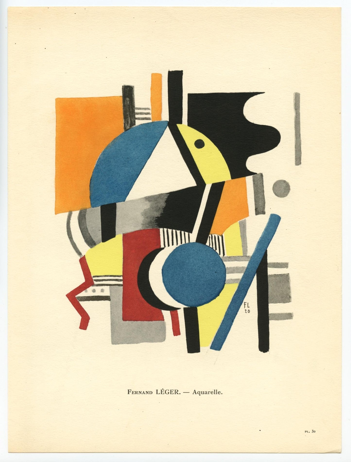 Fernand Lger, Composition, L'Art Cubiste, Theories Et Realistions, Lithograph