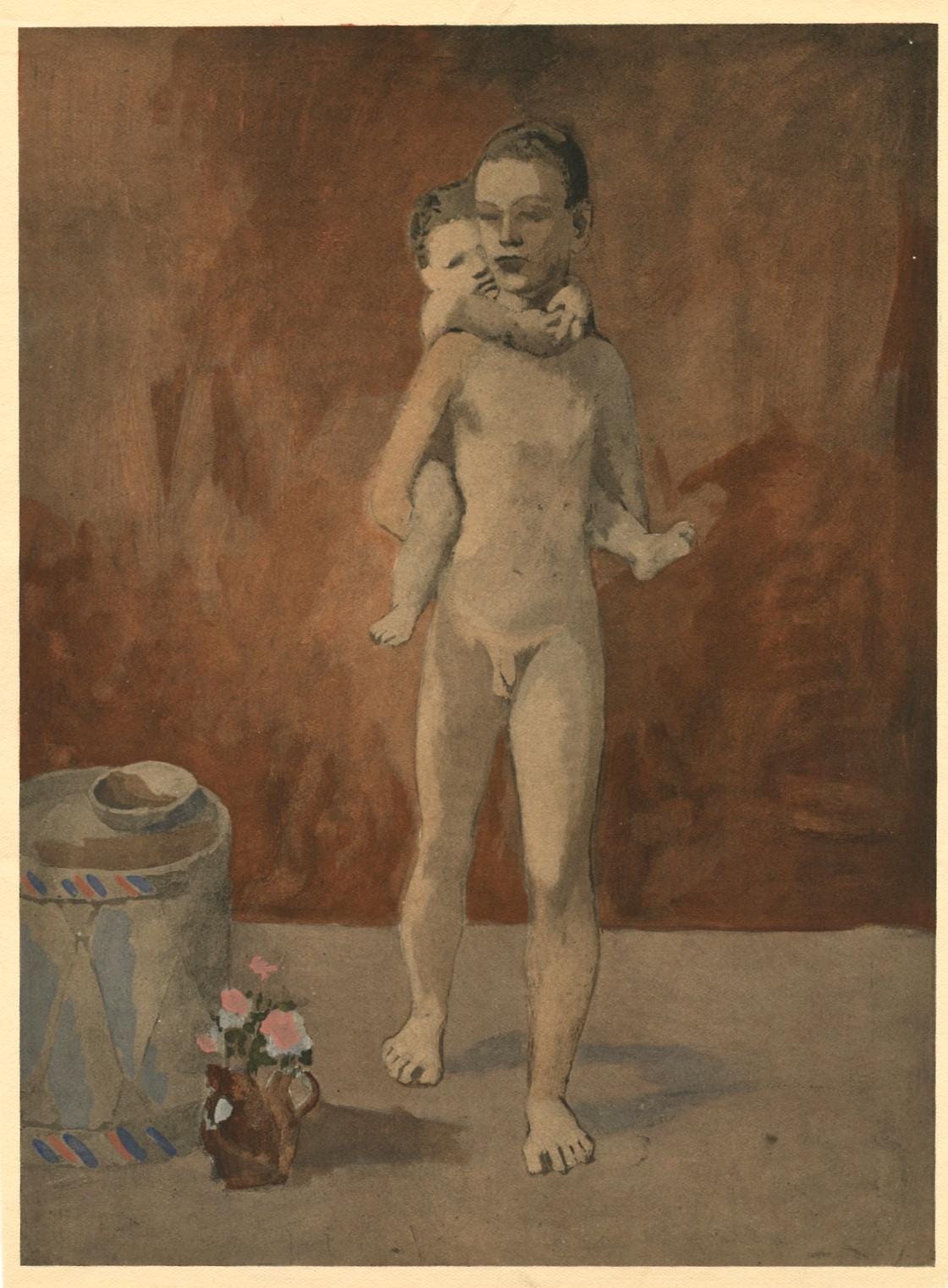 Pablo Picasso, Composition (Cramer 18; Bloch 98; Reue 31), Pablo Picasso, Lithograph