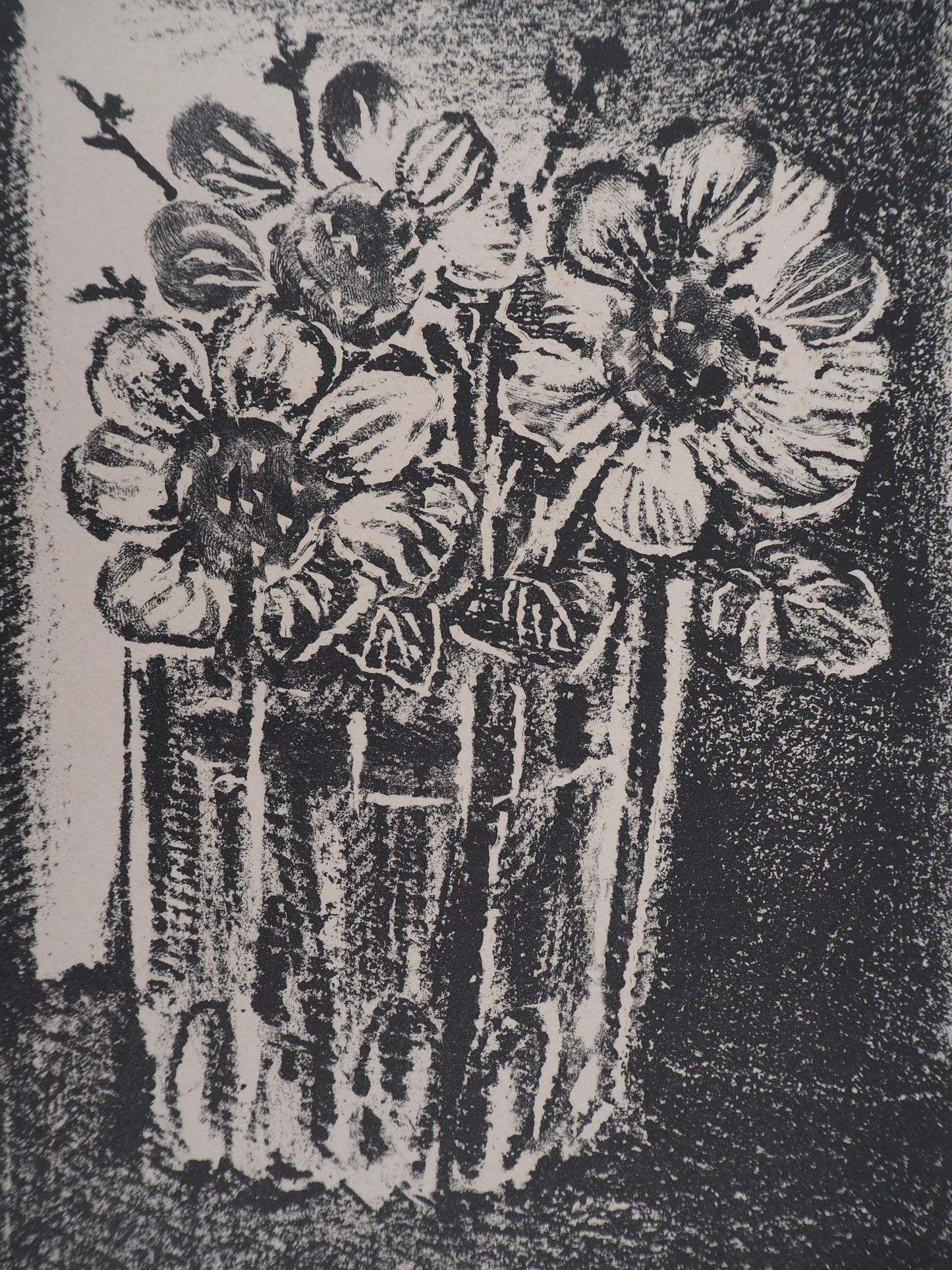 Pablo Picasso, Composition (Cramer 58; Mourlot 189), Une Visite A Vallauris, Lithograph