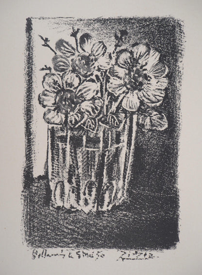 Pablo Picasso, Composition (Cramer 58; Mourlot 189), Une Visite A Vallauris, Lithograph