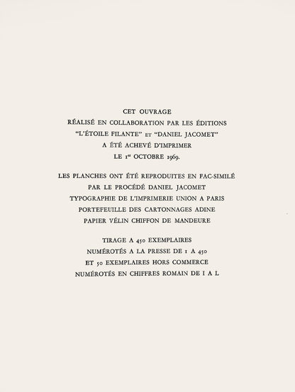 Georges Rouault, Composition, Visages, Dix Tudes De L'Atelier Reproduites En Fac-Simils, Lithograph