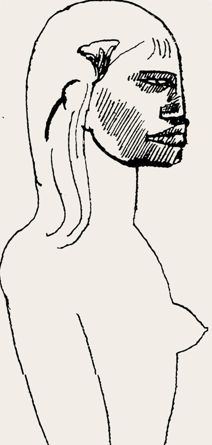 Pablo Picasso, Composition (Hodorisch B2), Le Manuscrit Trouv Dans Un Chapeau, Lithograph