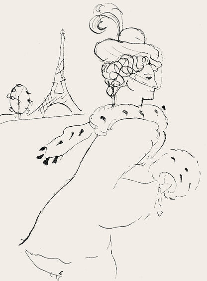 Pablo Picasso, Composition (Hodorisch B2), Le Manuscrit Trouv Dans Un Chapeau, Lithograph