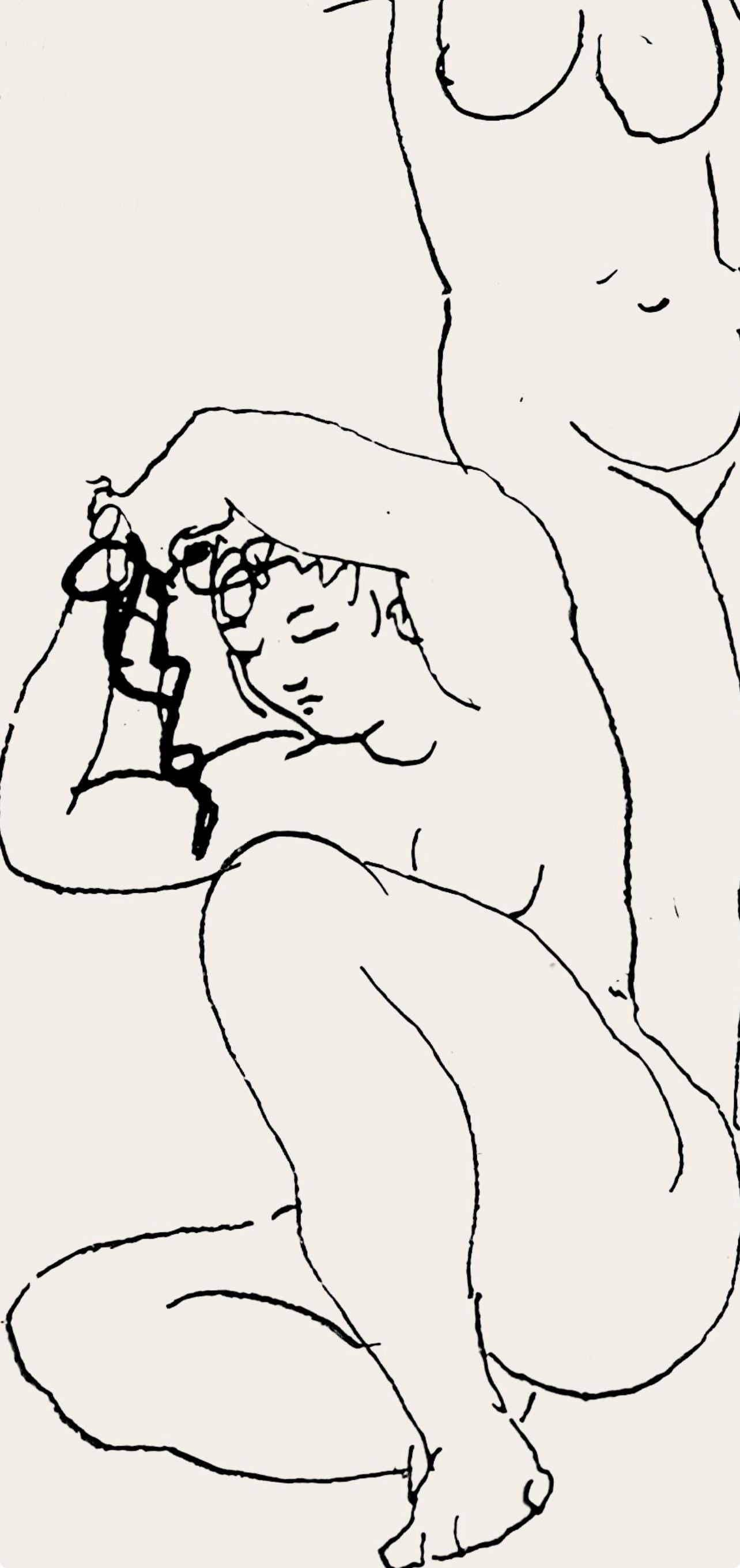 Pablo Picasso, Composition (Hodorisch B2), Le Manuscrit Trouv Dans Un Chapeau, Lithograph