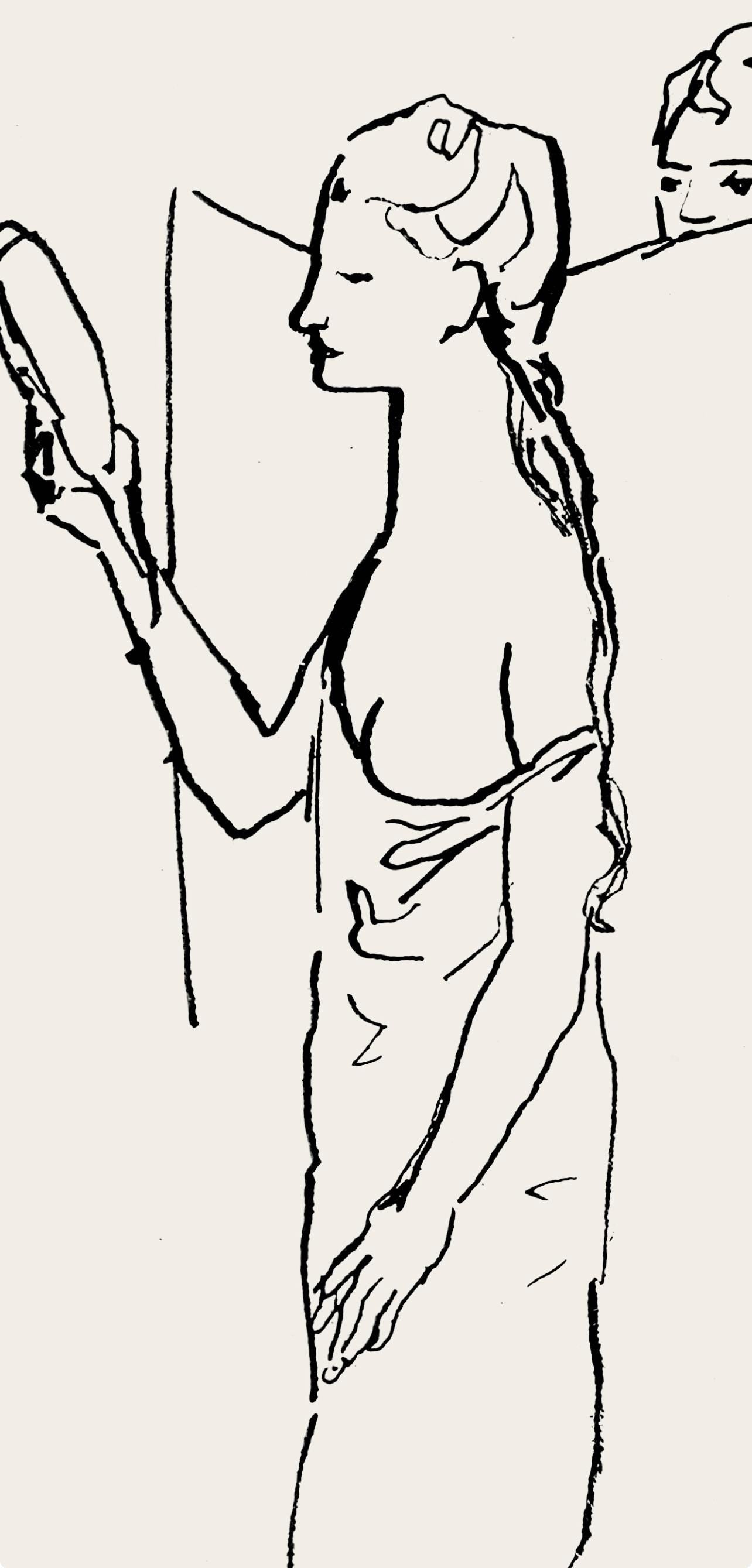 Pablo Picasso, Composition (Hodorisch B2), Le Manuscrit Trouv Dans Un Chapeau, Lithograph