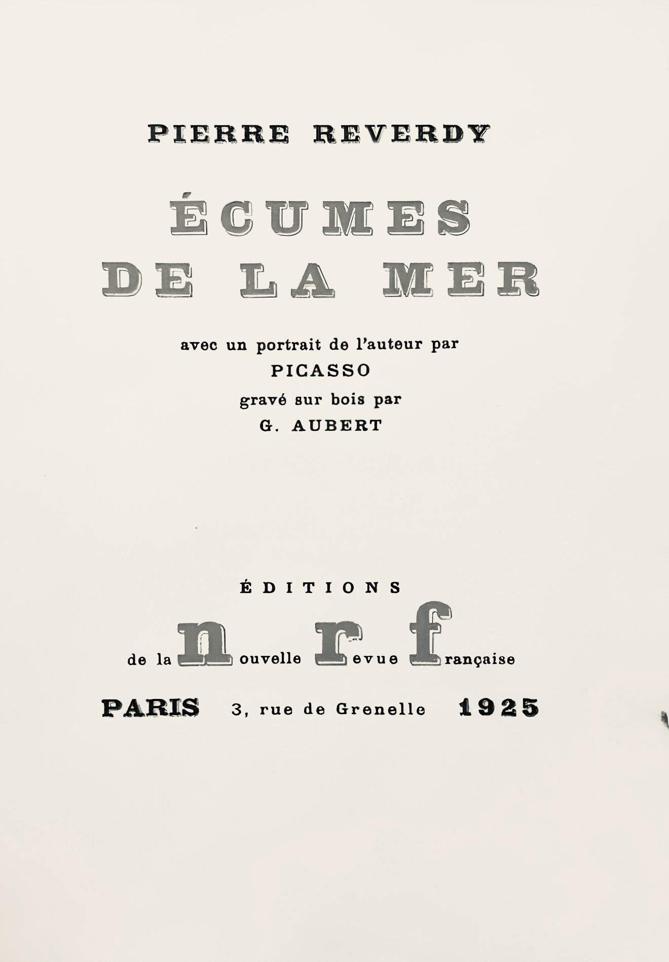 Pablo Picasso, Composition (Hodorisch C14; Hubert 168), Cumes De La Mer, Lithograph