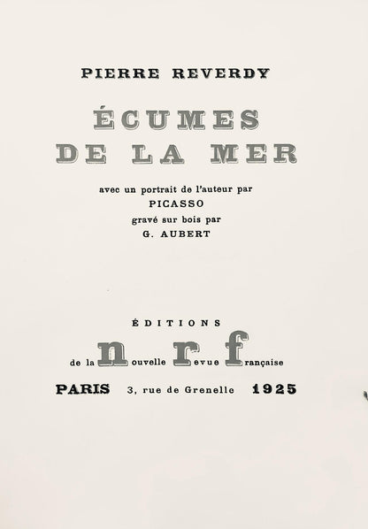 Pablo Picasso, Composition (Hodorisch C14; Hubert 168), Cumes De La Mer, Lithograph