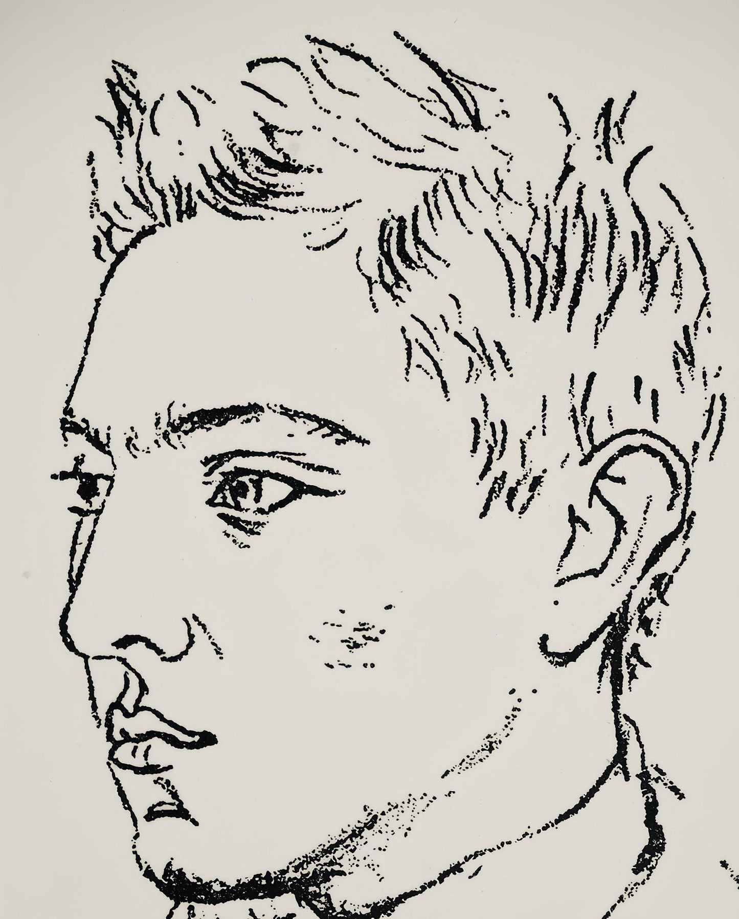 Pablo Picasso, Composition (Bloch 38; Cramer 13), Les Joues En Feu, Pomes, Lithograph