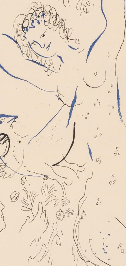 Marc Chagall, Composition, Couleur Amour, Lithograph