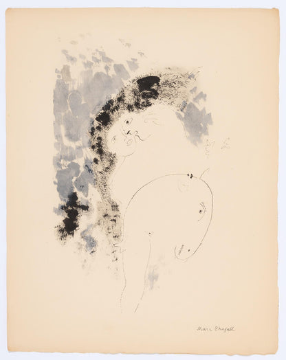 Marc Chagall, Composition, Couleur Amour, Lithograph