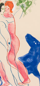 Marc Chagall, Composition, Couleur Amour, Lithograph