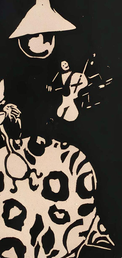 Jean Pougny, Composition, Pougny, Dix Linogravures Originales, 1914-1920, Linocut