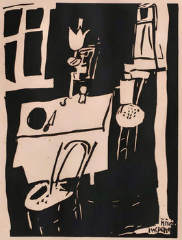 Jean Pougny, Composition, Pougny, Dix Linogravures Originales, 1914-1920, Linocut